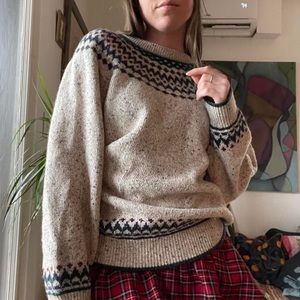 Vintage Northern Reflections Knit Crewneck 👢